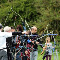 People with bows box image